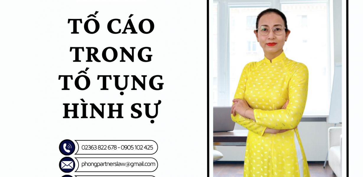 TỐ CÁO TRONG TỐ TỤNG HÌNH SỰ
